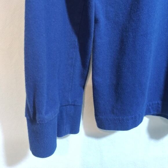 WILBUR SOOT Long Sleeve T-Shirt NAVY Rainbow Stripe Embroidered Official Size M - Picture 3 of 9